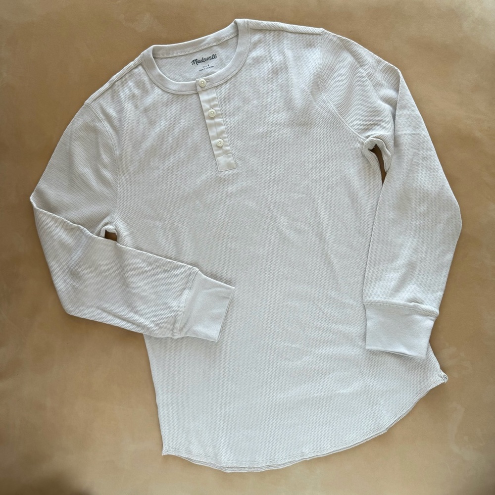 Madewell Men's Thermal Henley Tee